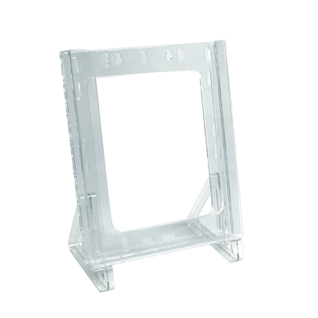 AZAR DISPLAYS Modular Letter Brochure Holder. Inside Dimension: 9"W, PK10 252302